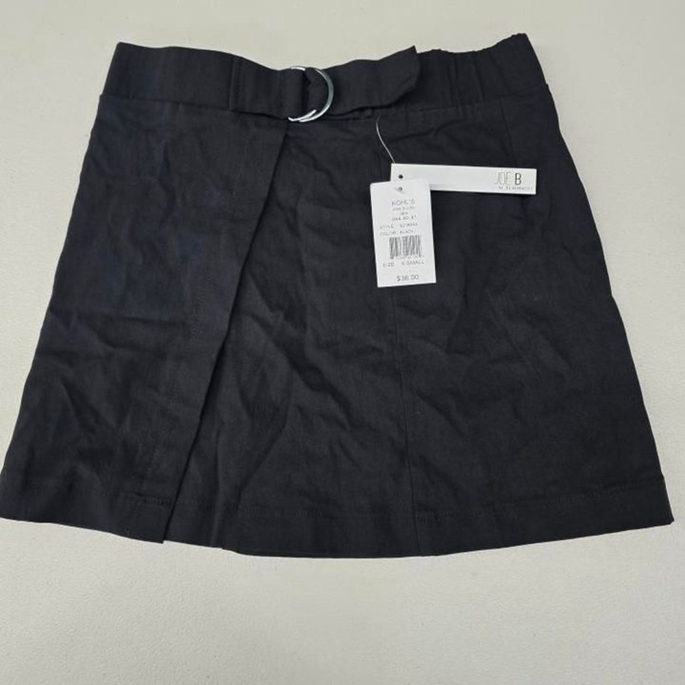 Joe B. Mini Skirt - Black, XS, Elastic Waist!